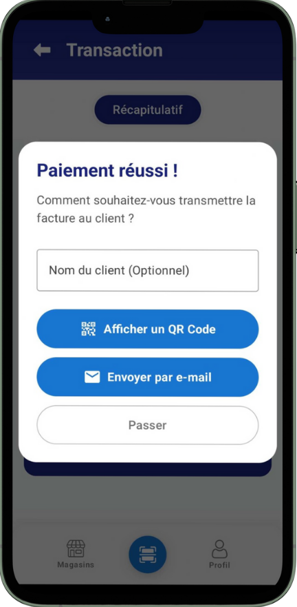 Tap to Pay - Paiement